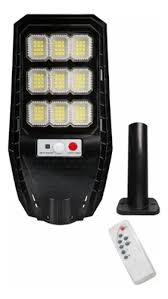 Lampara Solar 300w Poste Refletor